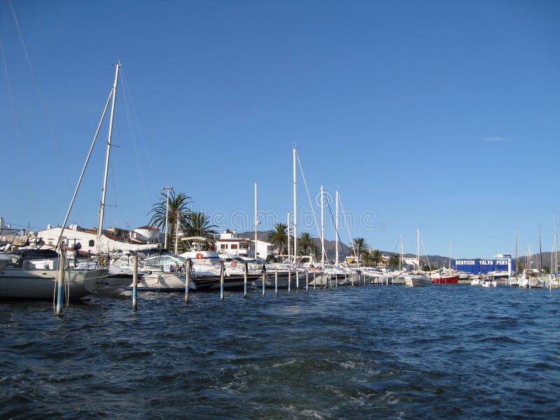 Spanish marina editorial stock photo. Image of spanish 44438018