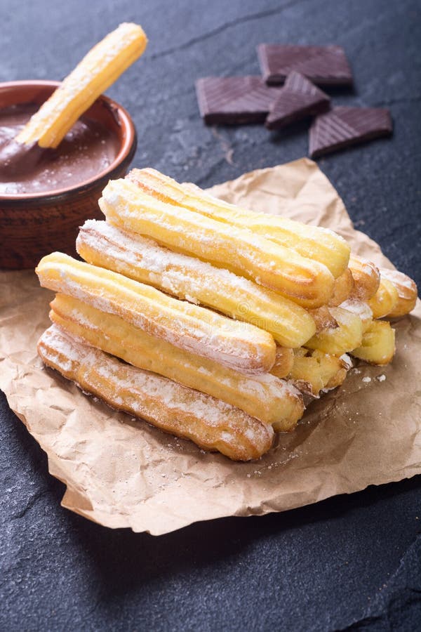 Spanish and Mexican Dessert Churros Stock Photo - Image of culture ...