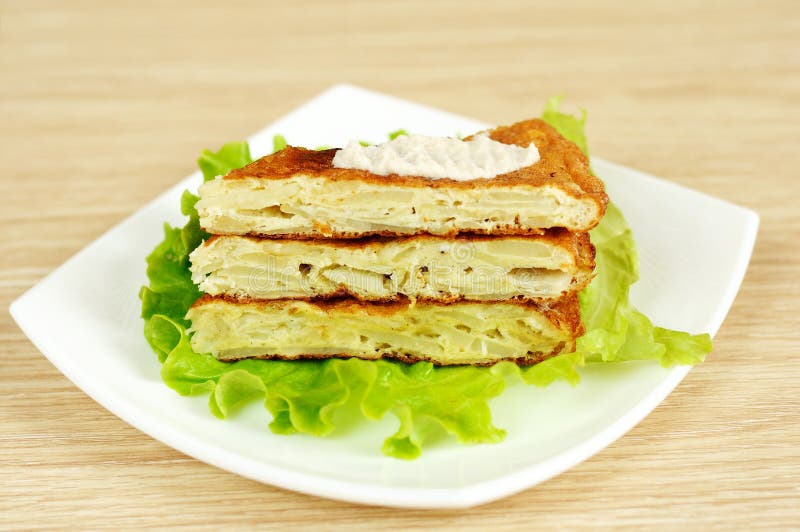 Spanish National Dish Tortilla Stock Image Image of traditional