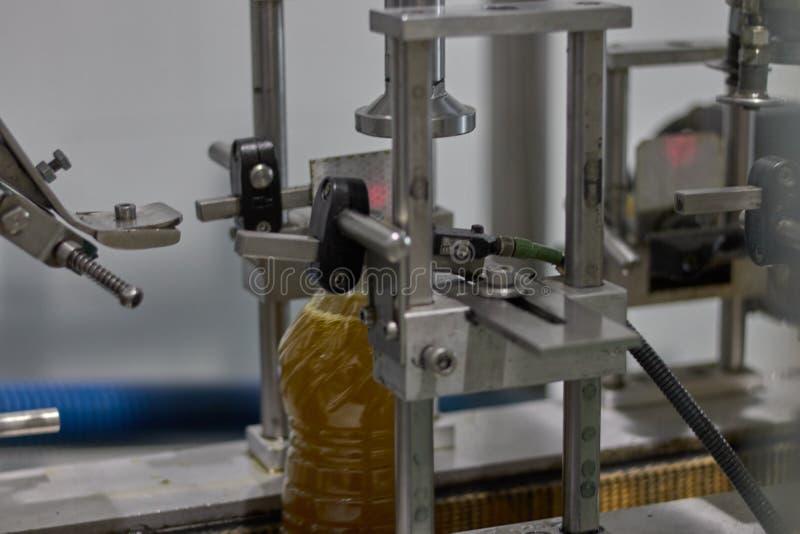 Spanish Olive Oil Process in Factory Stock Photo Image of machinery