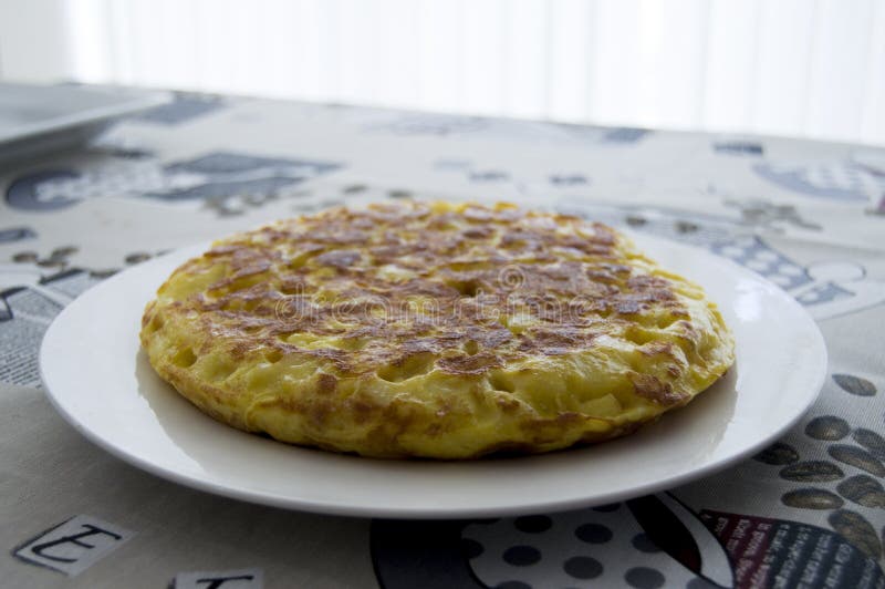 Spanish Omelet stock image. Image of home, ethnic, food 59683263