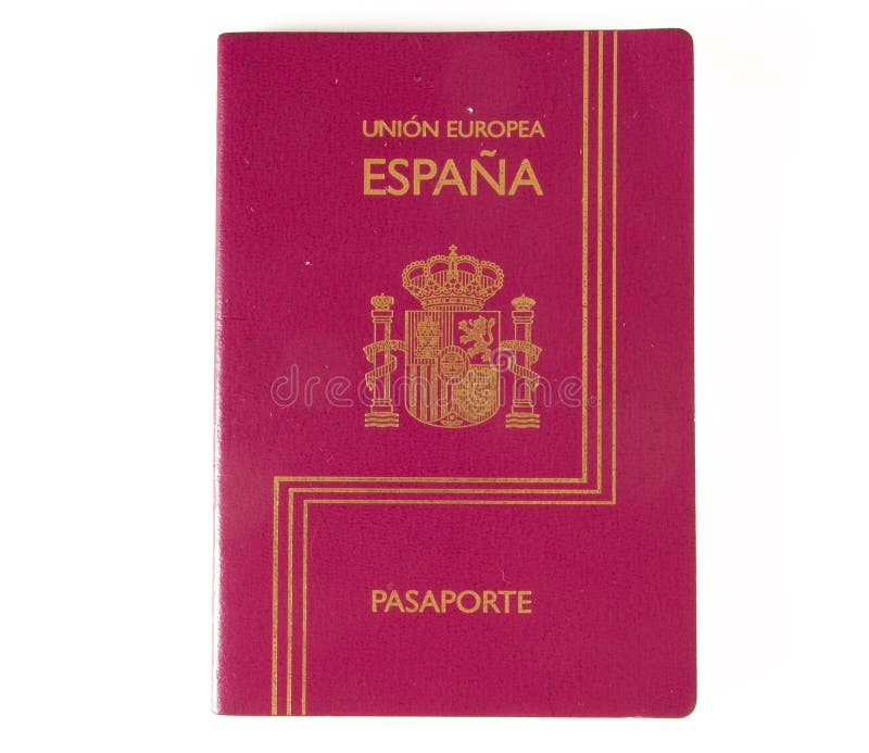 Spanish passport stock image. Image of identification 3622461
