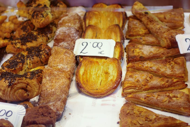 Spanish pastries for sale stock photo. Image of contrast 129978458