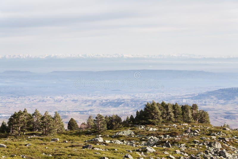Spanish pyrenees stock image. Image of land, rock, peak 38958353
