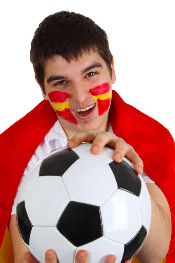 Spanish soccer fan