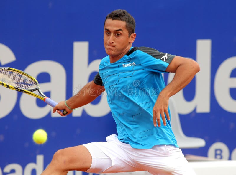 Spanish Tennis Player Nicolas Almagro Editorial Stock Image Image of