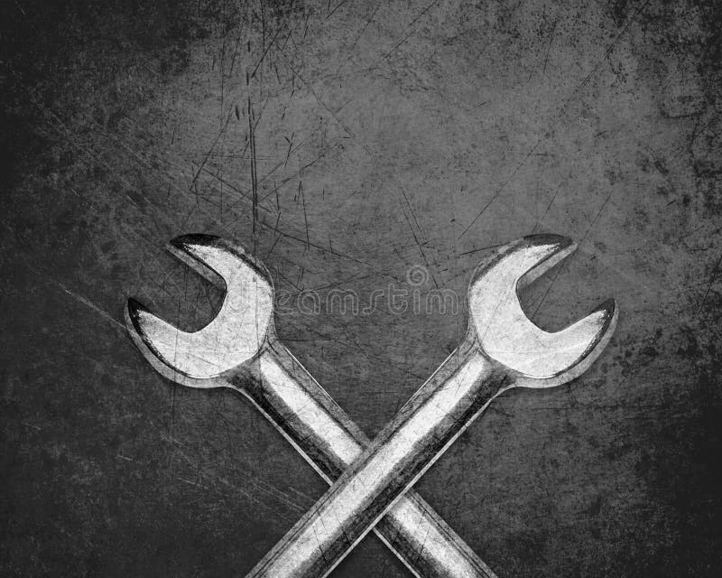 Spanner stock photography