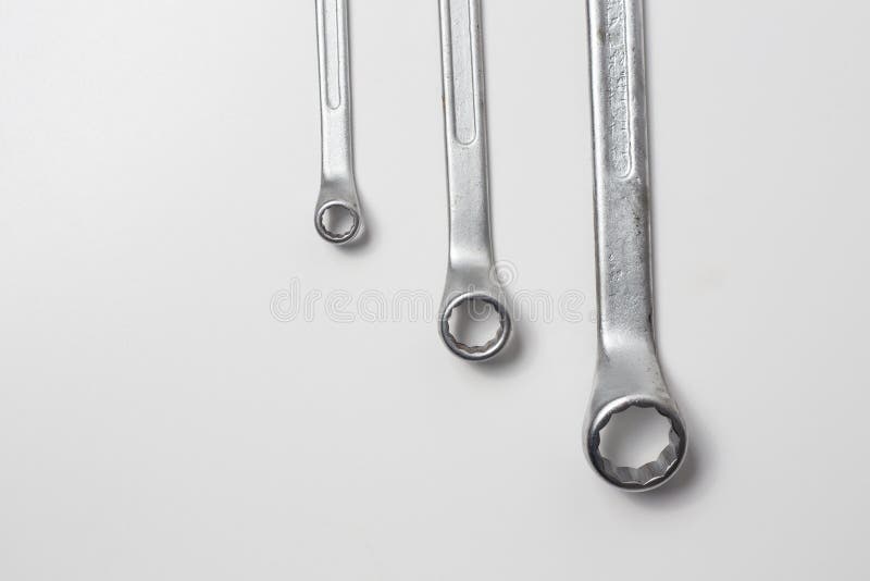 Spanner Heads Set stock photo. Image of garage, maintain 122242060