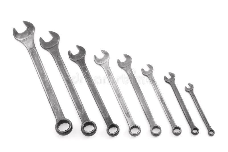 Spanners royalty free stock image