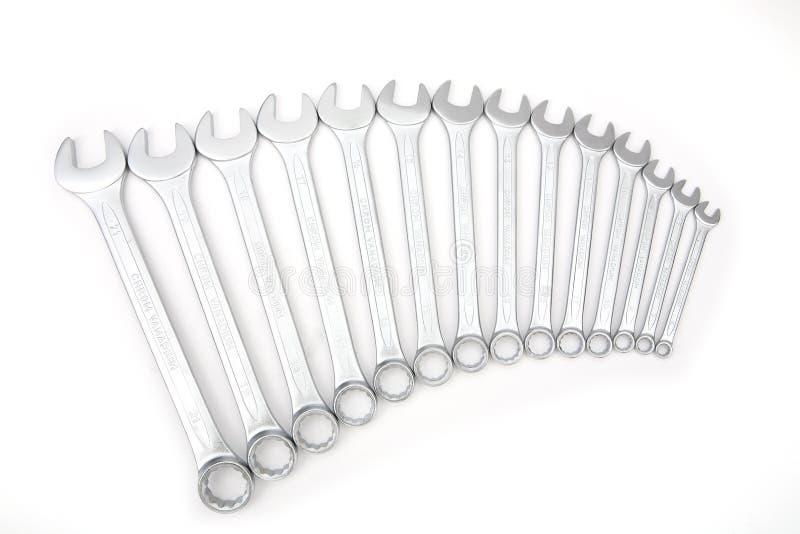 Spanners stock image