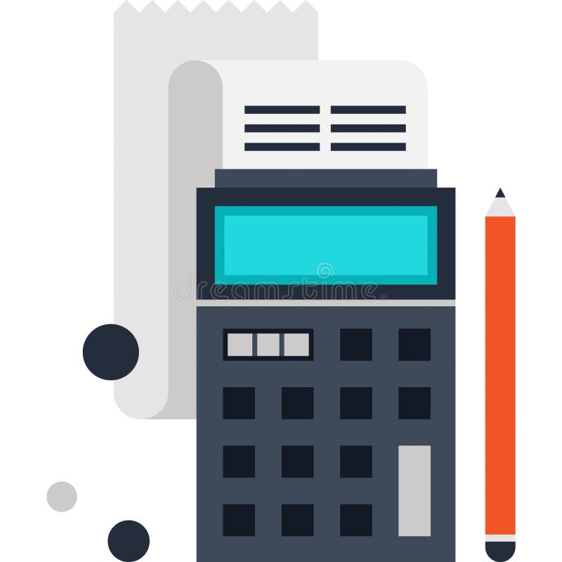 Spara platta webbikonskoncept stock illustrationer