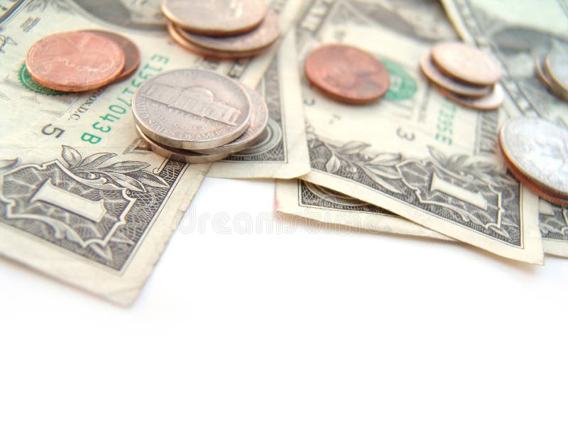 Spare change stock images