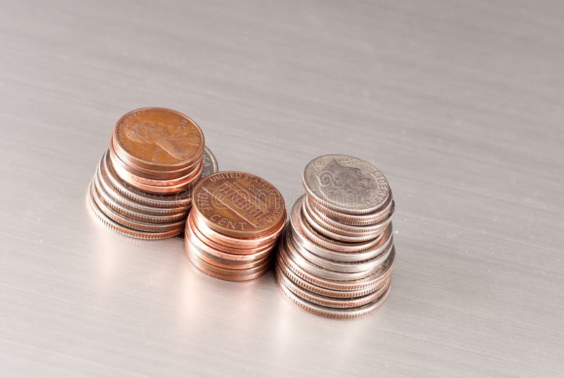 Spare Change royalty free stock image