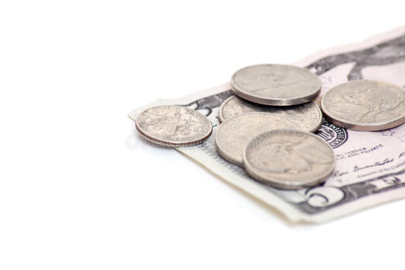 Spare Change stock image. Image of saving, dimes, bank 18998651