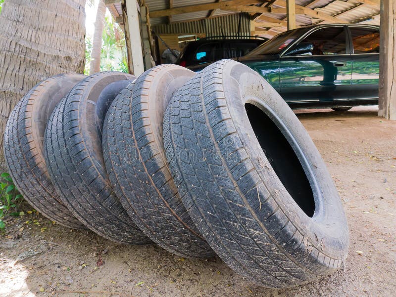 233 Car Tires Stacked White Background Photos Free & RoyaltyFree