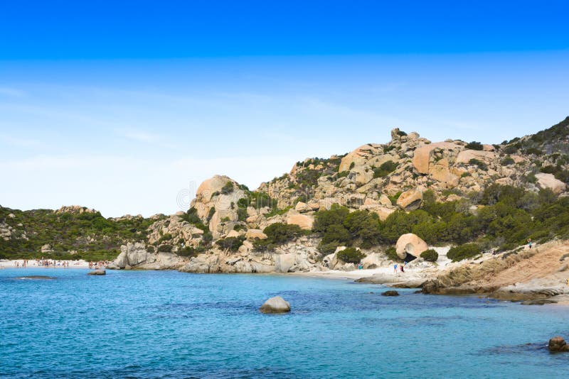 Spargi Island, Archipelago of Maddalena, Sardinia Stock Image Image