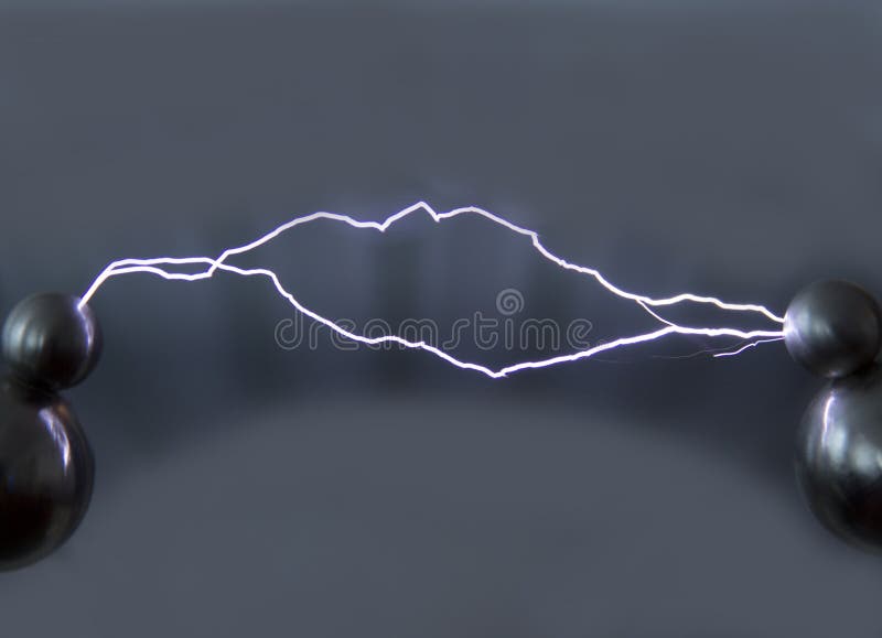 Spark discharge stock image Spark discharge stock image