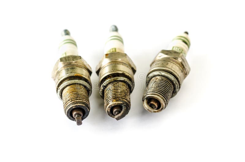 Sparking plug isolated stock photo. Image of chrome, plug 47075386