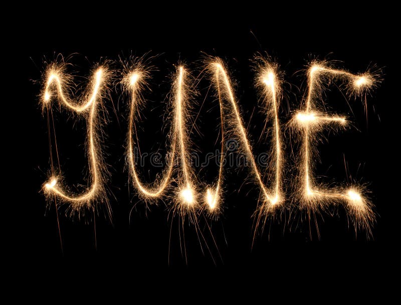 sparkler месяца в июне стоковые изображения sparkler месяца в июне стоковые изображения
