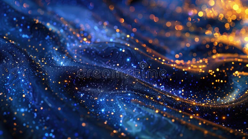 Sparkling abstract background of multicolored glitter. Festive magic banner royalty free stock photo