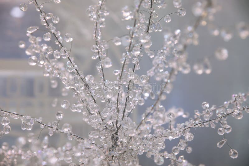 Sparkling abstract gray-blue background with glass beads and bokeh effect royalty free stock image Sparkling abstract gray-blue background with glass beads and bokeh effect royalty free stock image