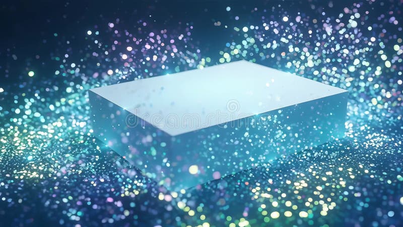 AI Creative empty white space stock illustration