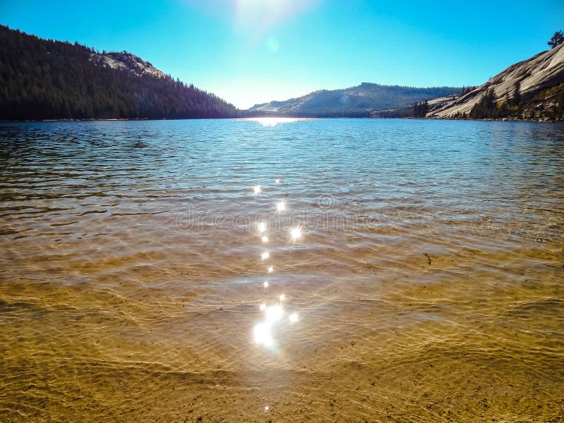 Sparkling Magical Lake in Yosemite