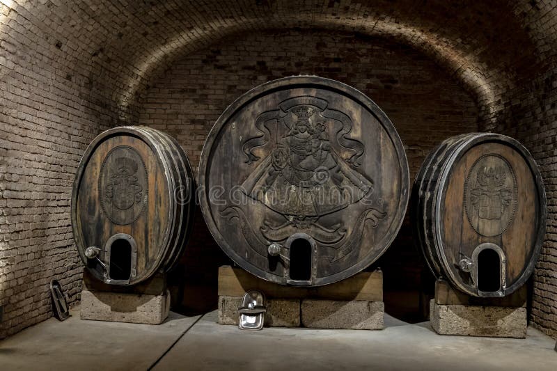 Sparkling Wine Production by Traditional Methods in Underground Cellars