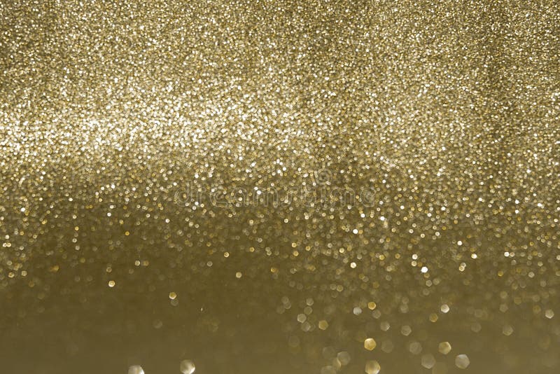 Sparkly błyskotliwość, złoty tła bokeh skutek obrazy stock