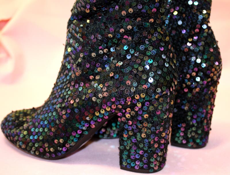 sparkly womens boots