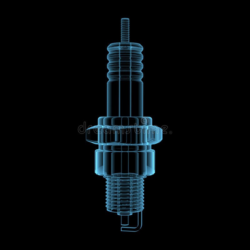 Sparkplug royalty illustrazione gratis