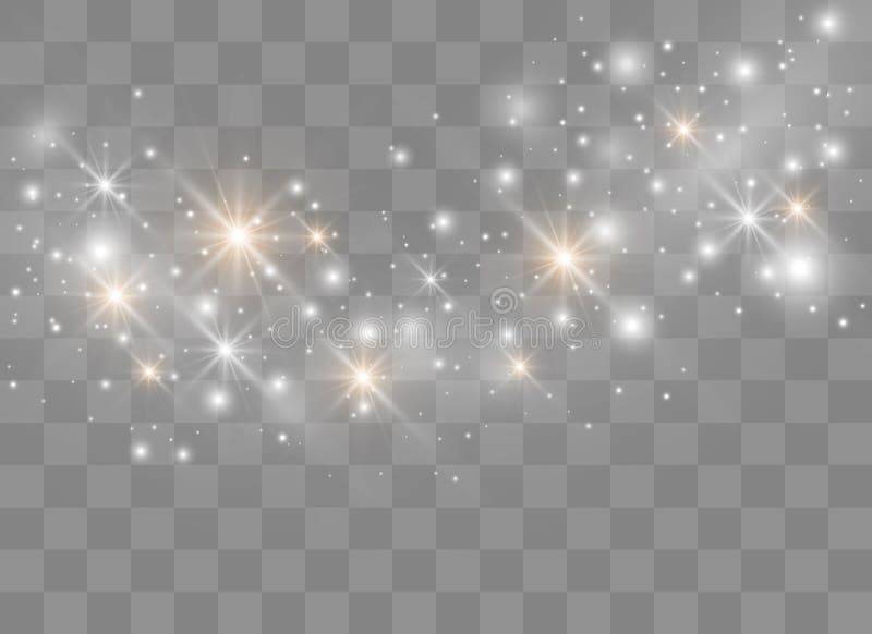 Sparks glitter special light effect. Vector sparkles on transparent background. Christmas abstract pattern. Sparkling magic dust p