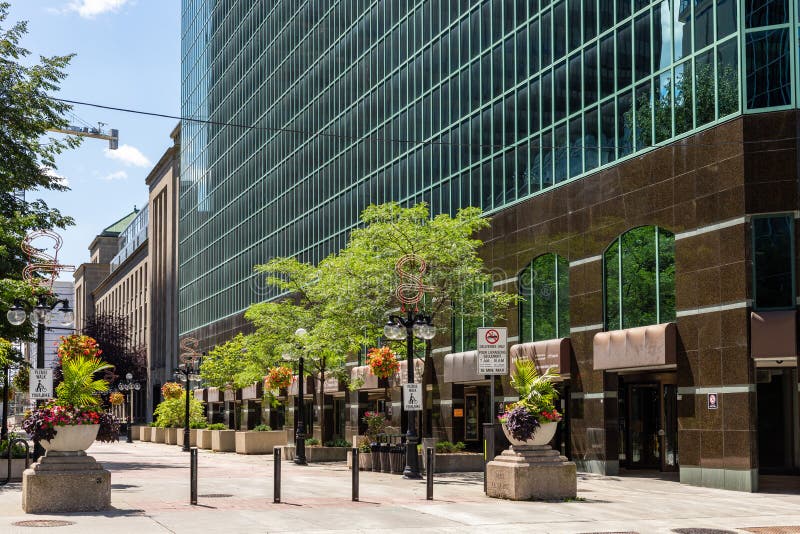 Sparks Street in Downtown of Ottawa City in Canada Editorial Image Image of building, canadian