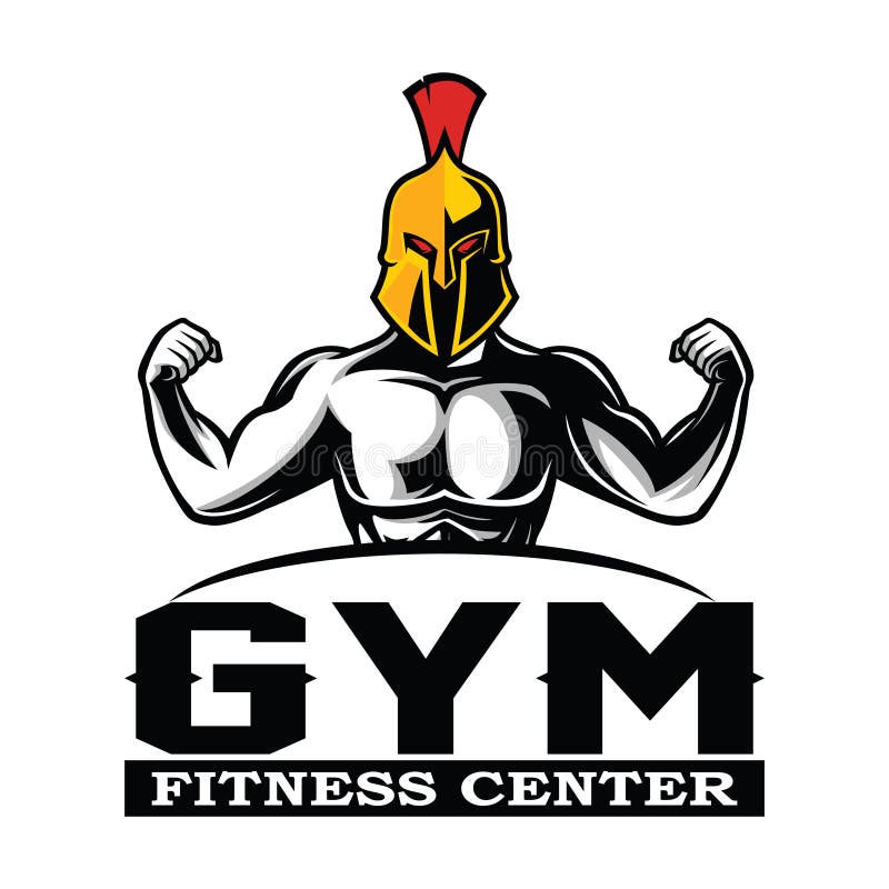 Spartan Fitness and Bodybuilding Logo Design Inspiration Vector Stock ...