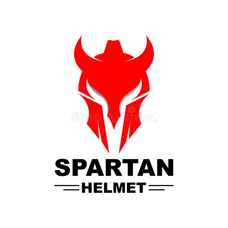 Vintage Spartan Sparta Logo, Spartan Helmet Logo Design By