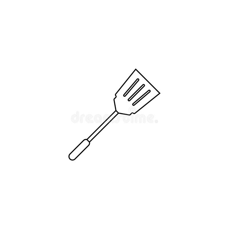 Spatula Icon vector stock vector. Illustration of label 258274175