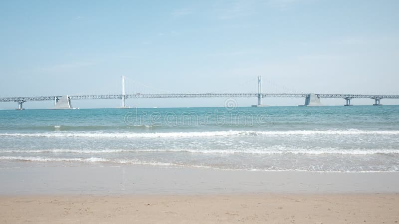 Spazio libero per testo, una bella e spiaggia senza fretta fotografia stock Spazio libero per testo, una bella e spiaggia senza fretta fotografia stock