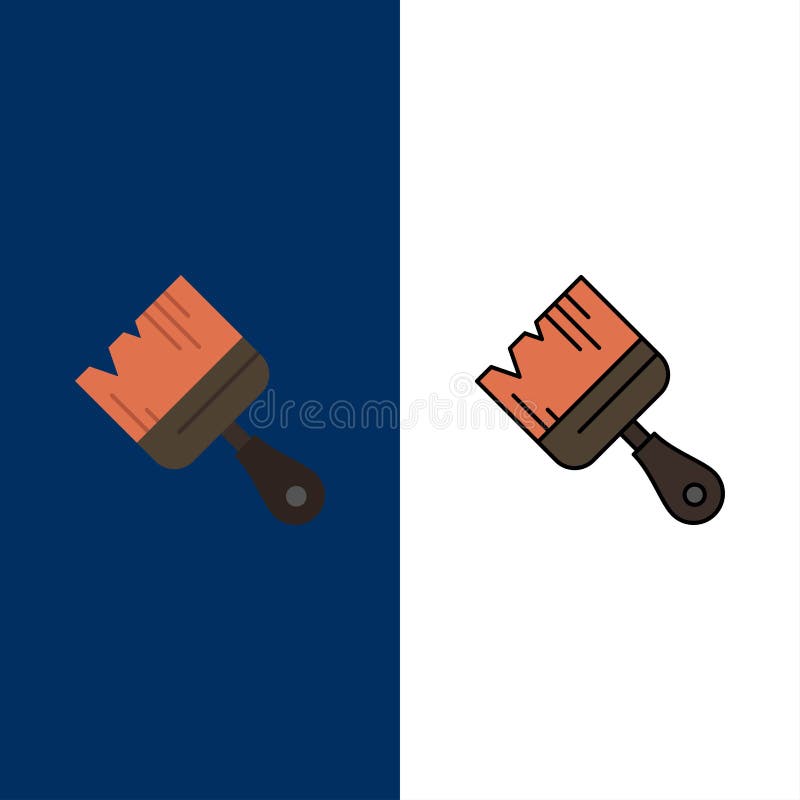 Spazzola, costruzione, costruzione, icone della pittura Il piano e la linea icona riempita hanno messo il fondo blu di vettore royalty illustrazione gratis Spazzola, costruzione, costruzione, icone della pittura Il piano e la linea icona riempita hanno messo il fondo blu di vettore royalty illustrazione gratis