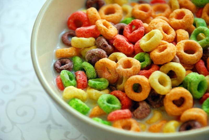 Spaßnahrungsmittelfrühstück stockfoto Spaßnahrungsmittelfrühstück stockfoto