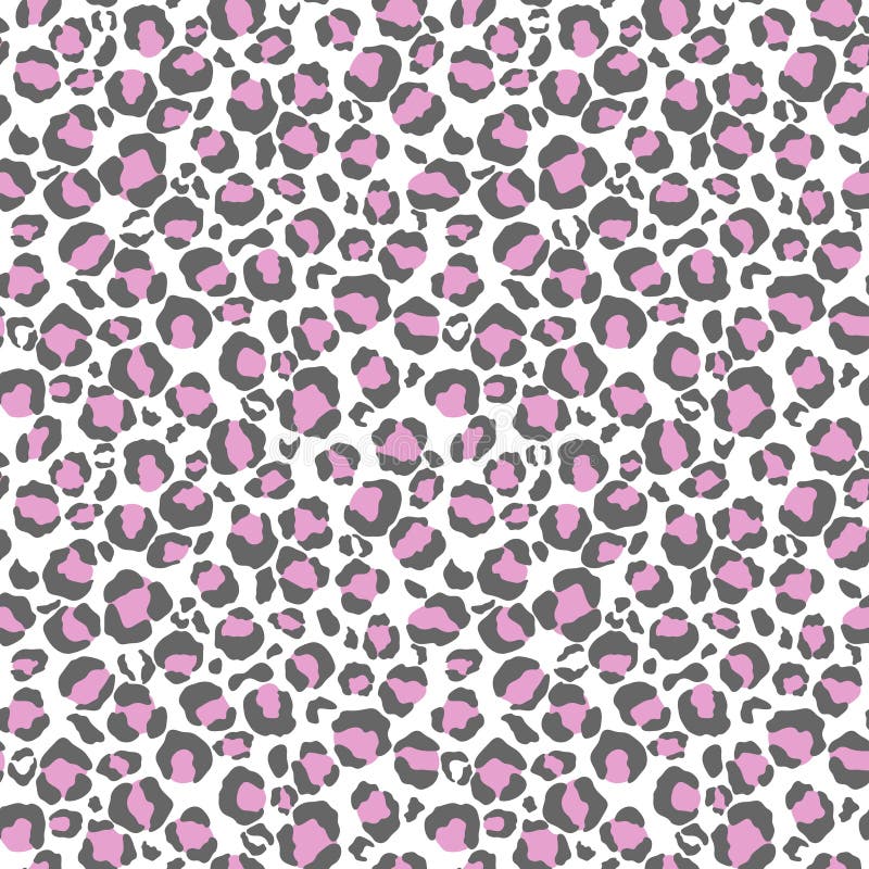 Pastel Leopard Print Seamless Pattern Stock Vector - Illustration of pastel,  background: 140755303