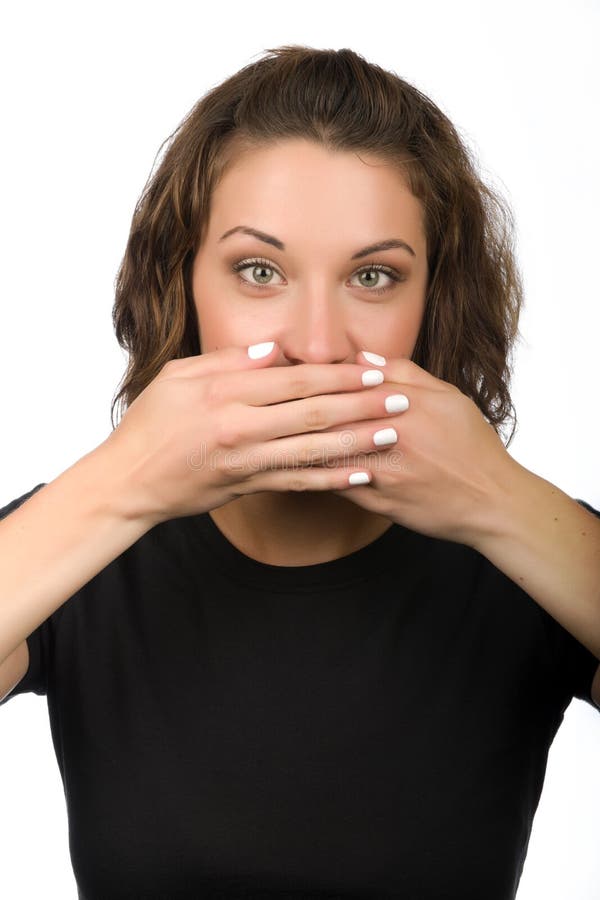 Speak no Evil royalty free stock images