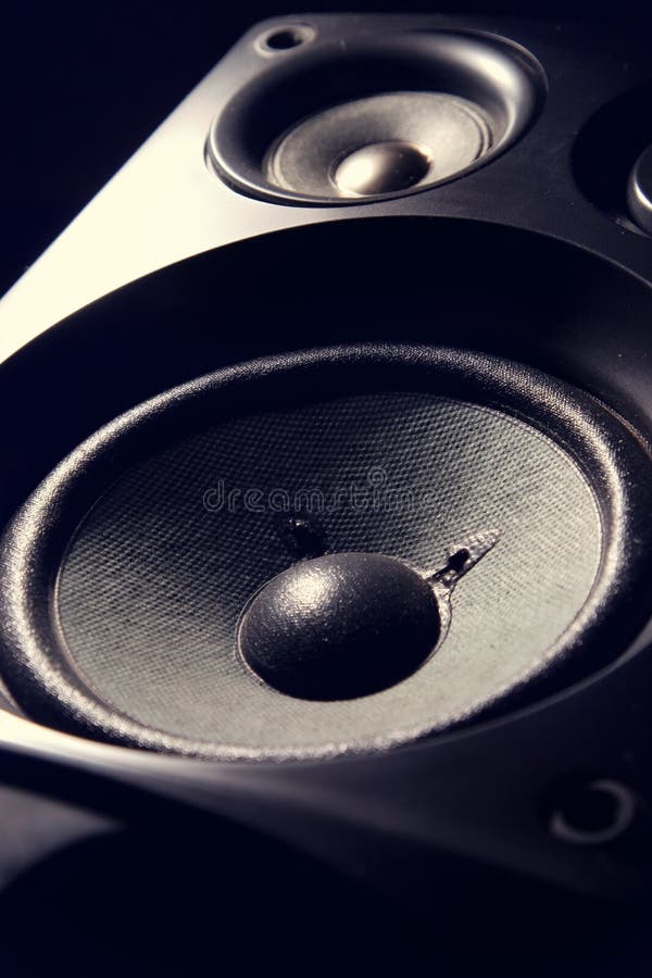 Speaker 01 stock photography