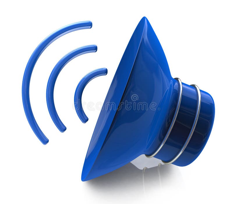Speaker icon stock illustration