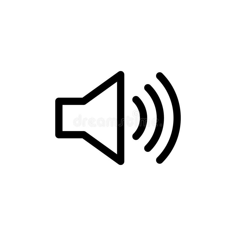 Speaker Icon . Volume Icon Vector. Loudspeaker Icon Vector. Sound