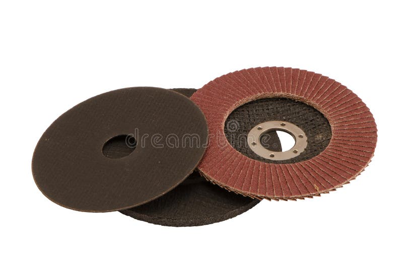 Special Angle Grinder Sander Cut Discs Isolated Stock Photo Image of