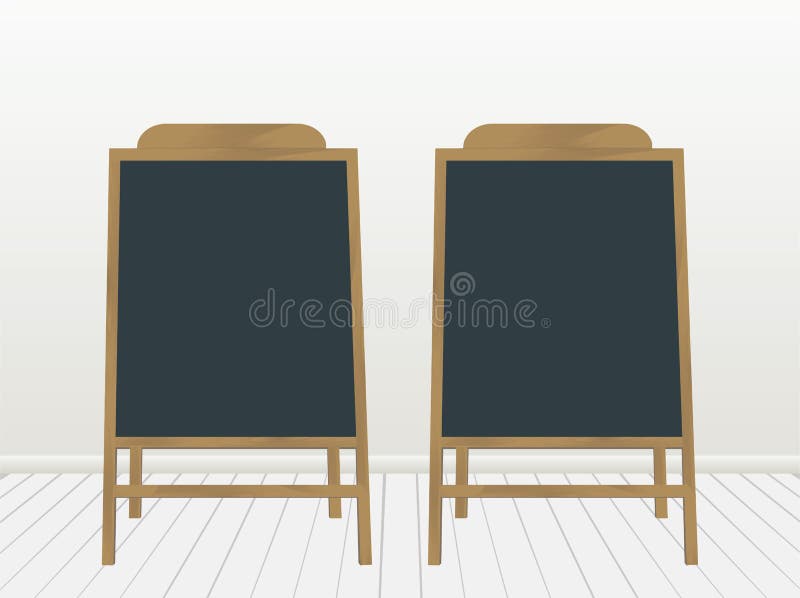 Special Announcement Board. Stock Vector Illustration of abstraction