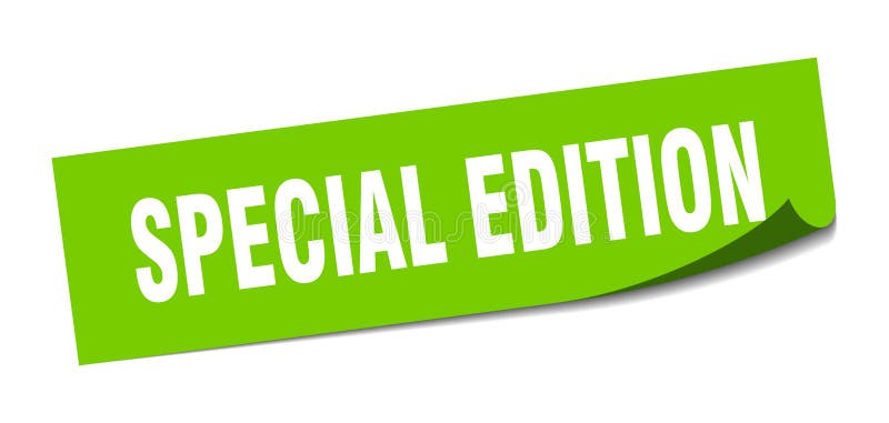 Special Edition Sticker Stock Illustrations – 2,233 Special Edition Sticker  Stock Illustrations, Vectors & Clipart - Dreamstime