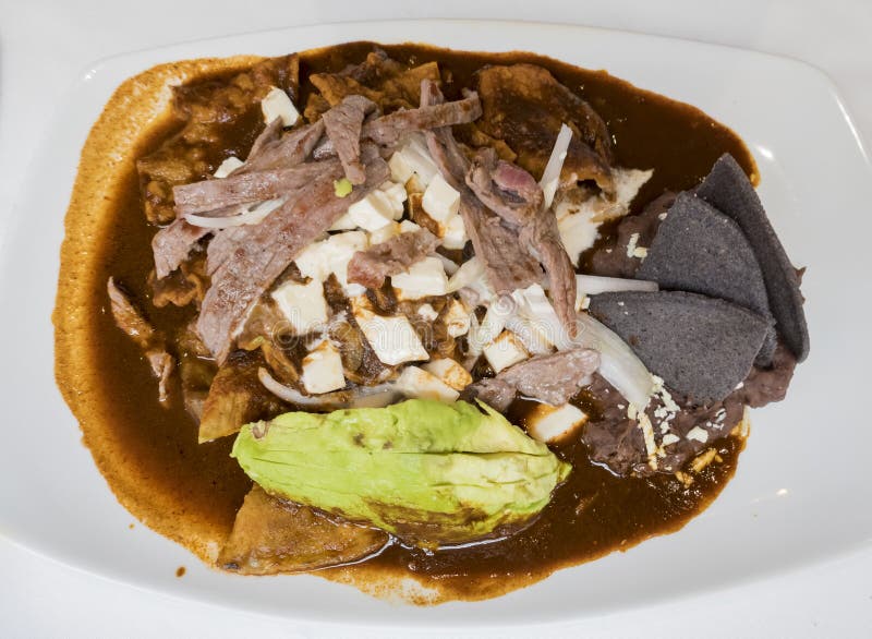 Special Mole Sauce of Mexican Food Stock Photo Image of mexican