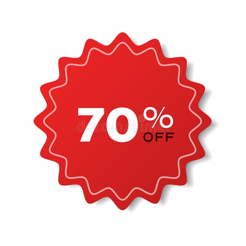 5 10 15 20 25 30 50 90 Percent Off Shopping Tag Vector Icons. Isolated ...