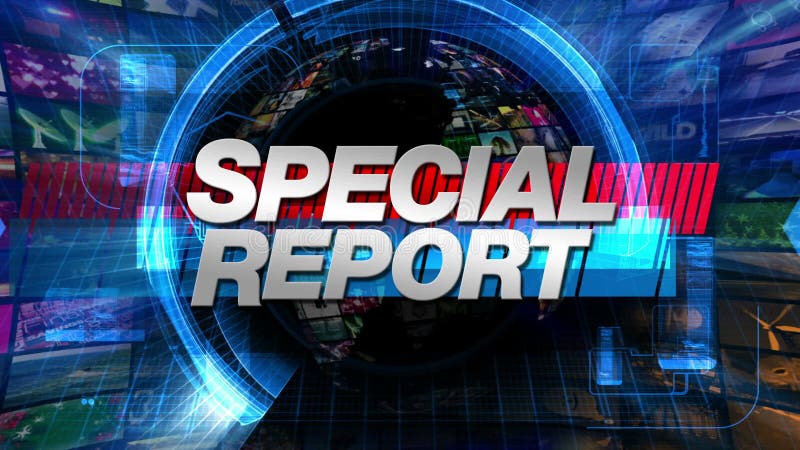 Special Report - Broadcast News Graphics Title Stock Footage - Video of  video, message: 43669174